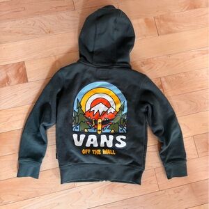 dark green kids hoodie